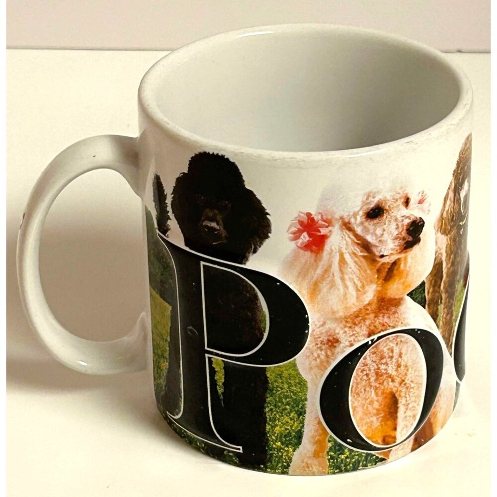 Americaware Poodle Dog Pup Animal Coffee Cocoa Tea Mug 2008